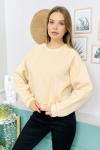 158705 B Yaka Sardonlu Sweatshirt